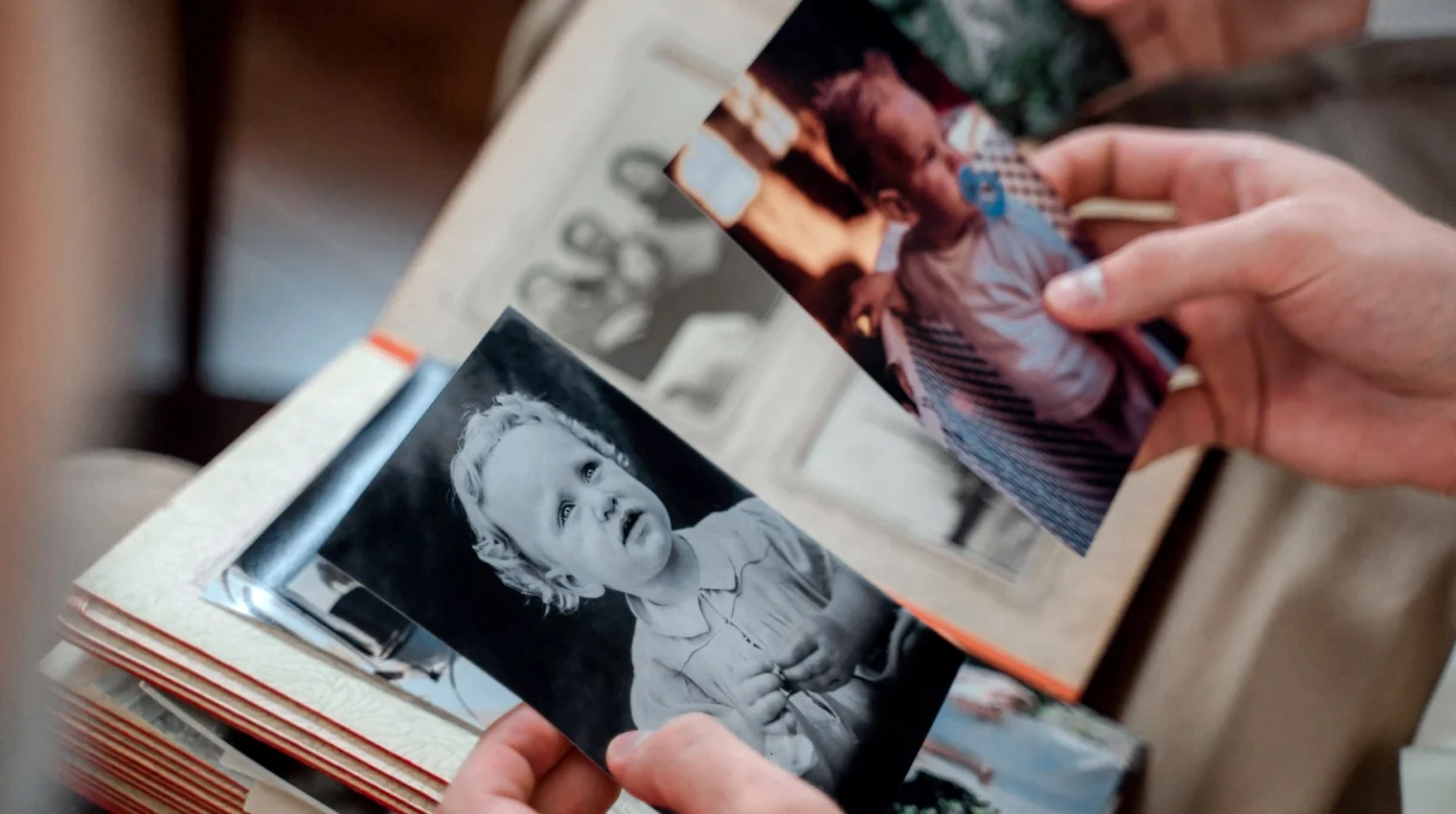 Cómo armamos un ensayo con las fotos antiguas de una familia